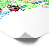 かわいい読動物の本 ポスター (角)