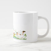 かわいい読子猫は本だ。 ジャンボコーヒーマグカップ (右)