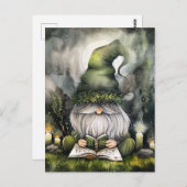 かわいい読格言の魔法書 ポストカード (正面/裏面)