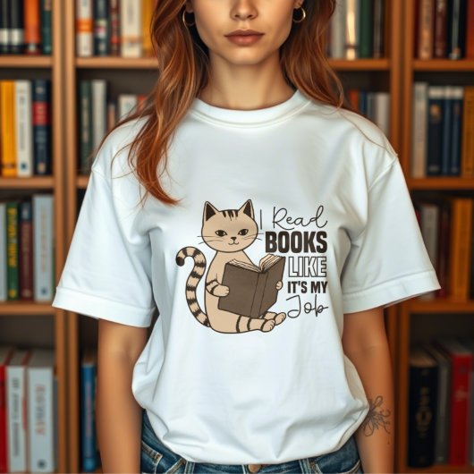 かわいい読猫の本 トライブレンドTシャツ