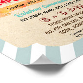 かわいい警察テーマチラシ ポスター (角)