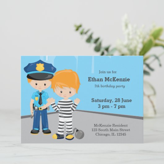 かわいい警察官 招待状 (スタンド正面)