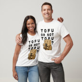 かわいい豆腐シェイクスピアデザイン Tシャツ (ユニセックス)