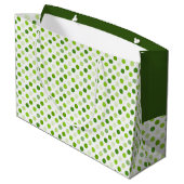 かわいい豆2頭がおめでとう ラージペーパーバッグ (裏面アングル)