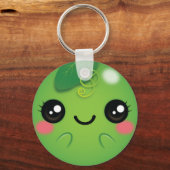 かわいい豆 キーホルダー (正面)