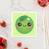 かわいい豆 スタンダードカクテルナプキン (インサイチュ)