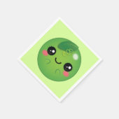 かわいい豆 スタンダードカクテルナプキン (角)