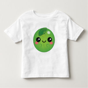 かわいい豆 トドラーTシャツ