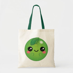 かわいい豆 トートバッグ