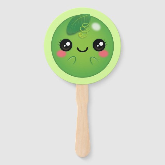 かわいい豆 ハンドファン (正面)