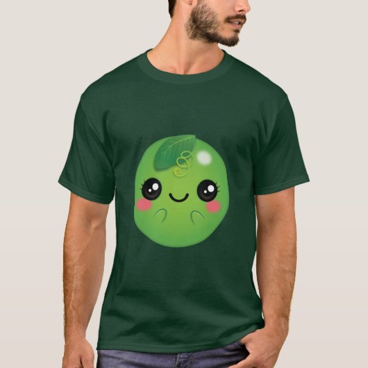 かわいい豆 Tシャツ (正面)