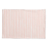 かわいい豚と赤面ピンクの花 枕カバー (裏面)