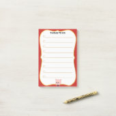 かわいい豚のアイテムが並ぶ ポストイット (デスク上)