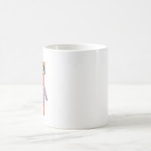 かわいい豚のギンガムマグ コーヒーマグカップ (中央)