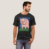 かわいい豚の豚オインキオイン9 Tシャツ (正面フル)