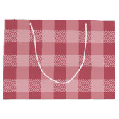 かわいい豚クックアウトパーティー ラージペーパーバッグ (裏面)