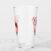 かわいい豚好きの名前 タンブラーグラス (左)