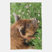 かわいい豚 キッチンタオル (縦)