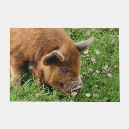 かわいい豚 ドアマット