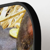 かわいい豚 ピックルボールラケット (左詳細)