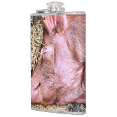 かわいい豚 フラスク (左)