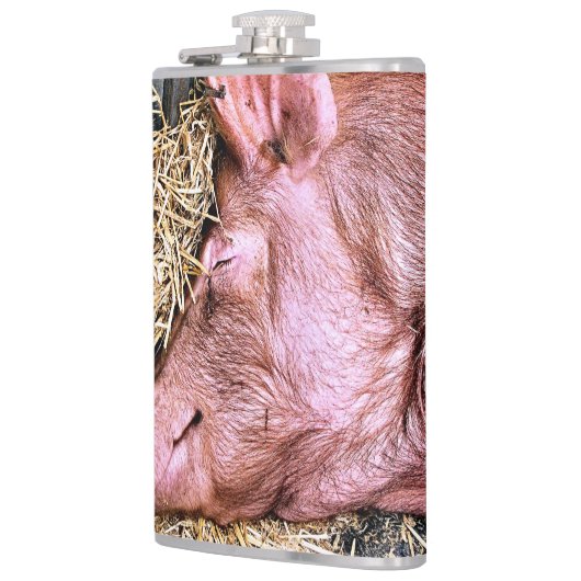 かわいい豚 フラスク (左)
