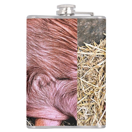 かわいい豚 フラスク (裏面)