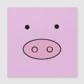 かわいい豚、子豚、豚、豚、ピンク豚、家畜 (正面)