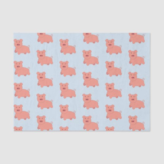 かわいい豚 薄葉紙 (正面)