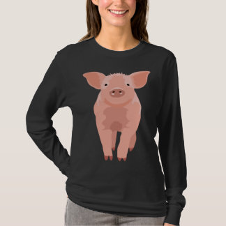 かわいい豚 Tシャツ