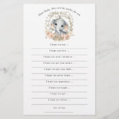 かわいい象が赤ちゃんのシャワーを望む|過去記事 (正面)