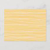 かわいい象とジャングルの友だち素朴赤ちゃんシャワー インビテーションポストカード (裏面)