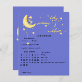 かわいい象と小さな蝶のベビーシャワーゲーム