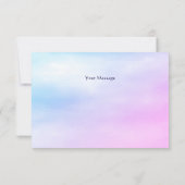 かわいい象のサンキューカード サンキューカード (裏面)