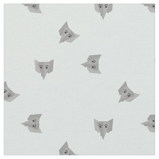 かわいい象のパターン ファブリック (クローズアップ)