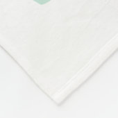 かわいい象のフリースブランケット フリースブランケット (角)