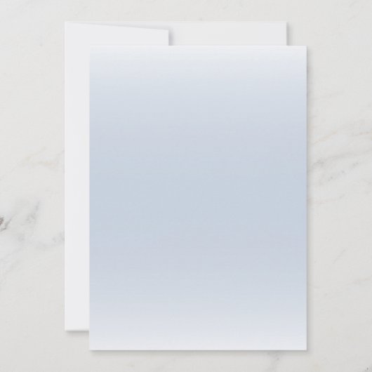 かわいい象のフローラ男の赤ちゃんベビーシャワー 招待状 (裏面)