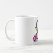 かわいい象のマグカップ コーヒーマグカップ (左)