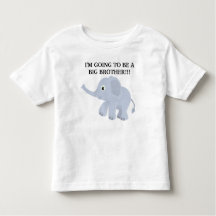 かわいい象の兄Tシャツ