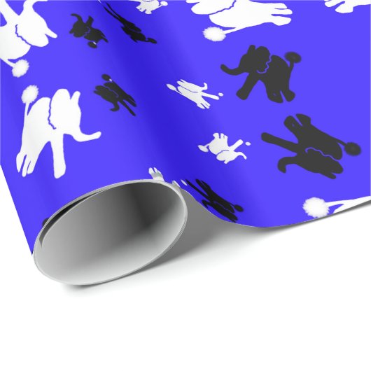 かわいい象の冬の至ギフトラッピング紙 ラッピングペーパー (ロールコーナー)