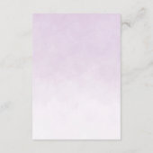 かわいい象の女の子の風船ブックスベビー エンクロージャーカード (裏面)