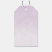 かわいい象の女の子バルーンありがとう ギフトタグ (裏面)