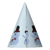 かわいい象の男の子のパーティー帽子 パーティーハット (裏面)