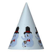 かわいい象の男の子のパーティー帽子 パーティーハット (左)