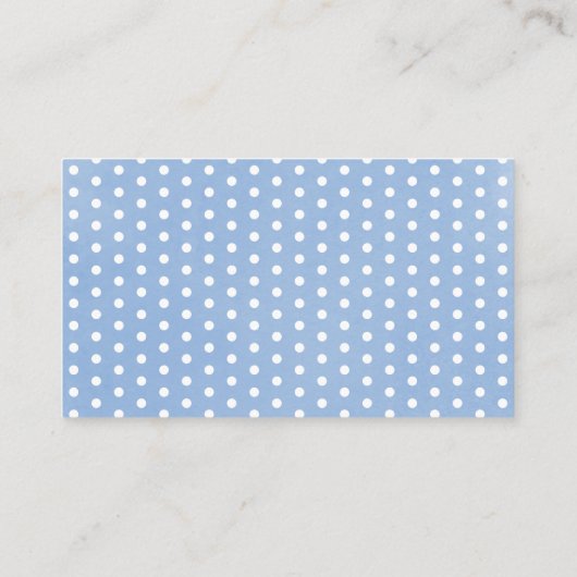 かわいい象の男の子の赤ちゃんシャワーおむつラッフルカード エンクロージャーカード (裏面)