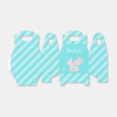 かわいい象の誕生日お願いボックス フェイバーボックス (折り畳みなし)