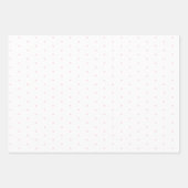 かわいい象の赤ちゃんシャワーガール ラッピングペーパーシート (正面3)