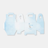 かわいい象の赤ちゃんシャワーボーイ フェイバーボックス (折り畳みなし)