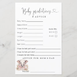 かわいい象ピンクボホガール予測アドバイス