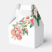 かわいい象&キリンフローラ赤ちゃんシャワーガール フェイバーボックス (裏面サイド)